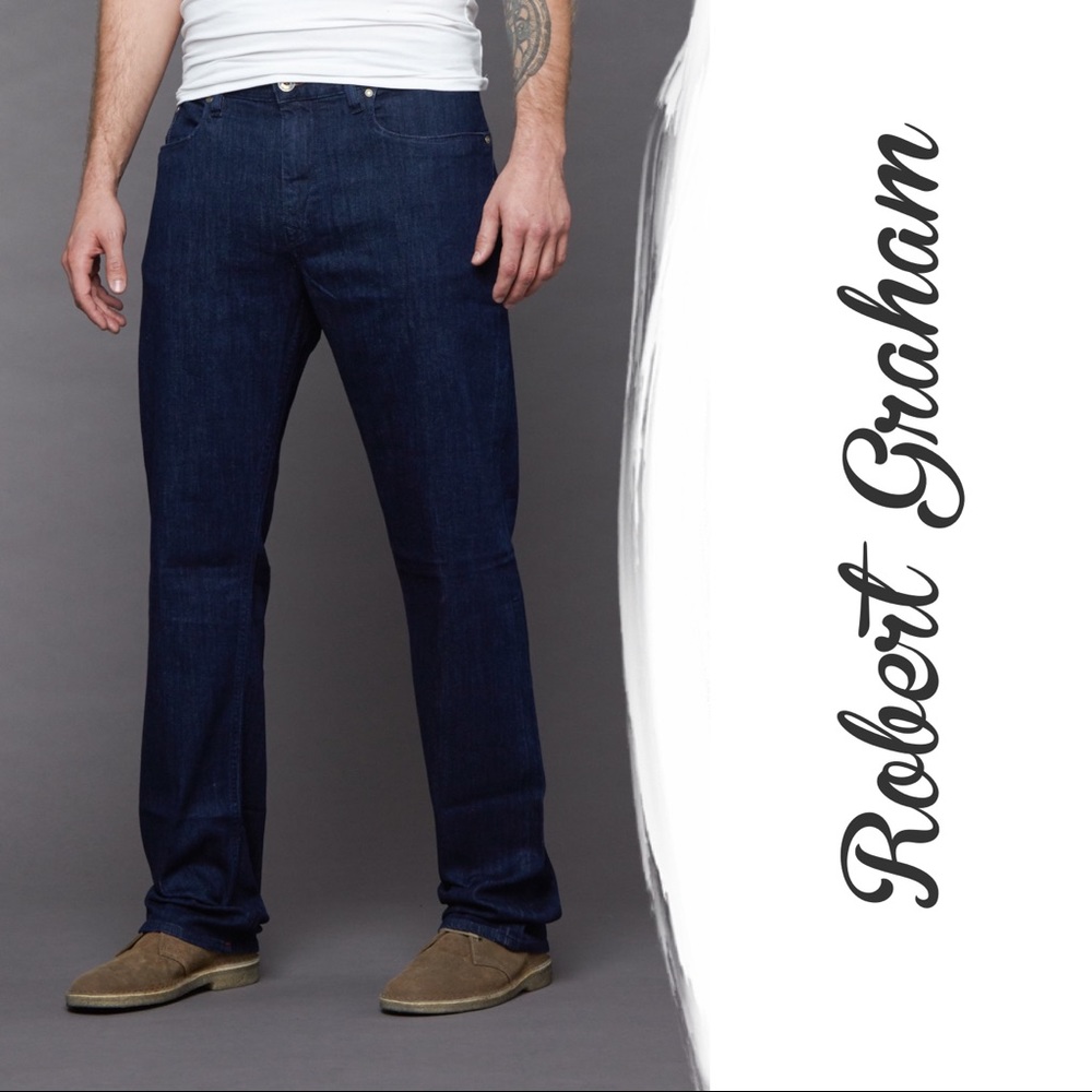 Robert Graham Classic Yates Printed Jeans 38